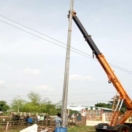 high mast pole supplier in Chennai